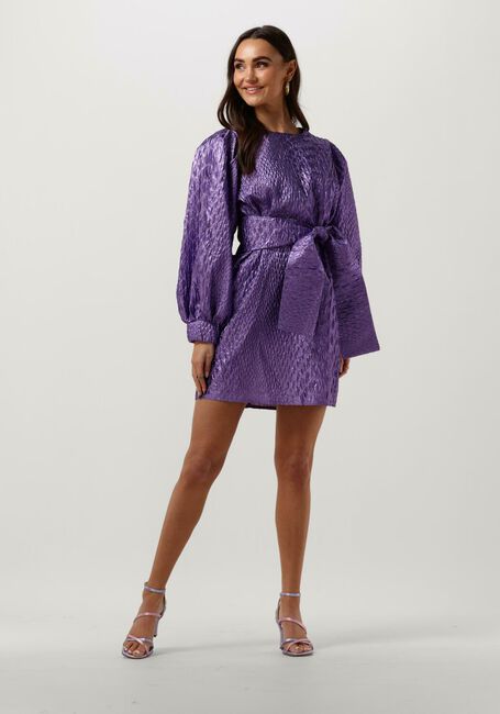 Paarse NOTRE-V Mini jurk NV-BRIGIT MINI DRESS - large