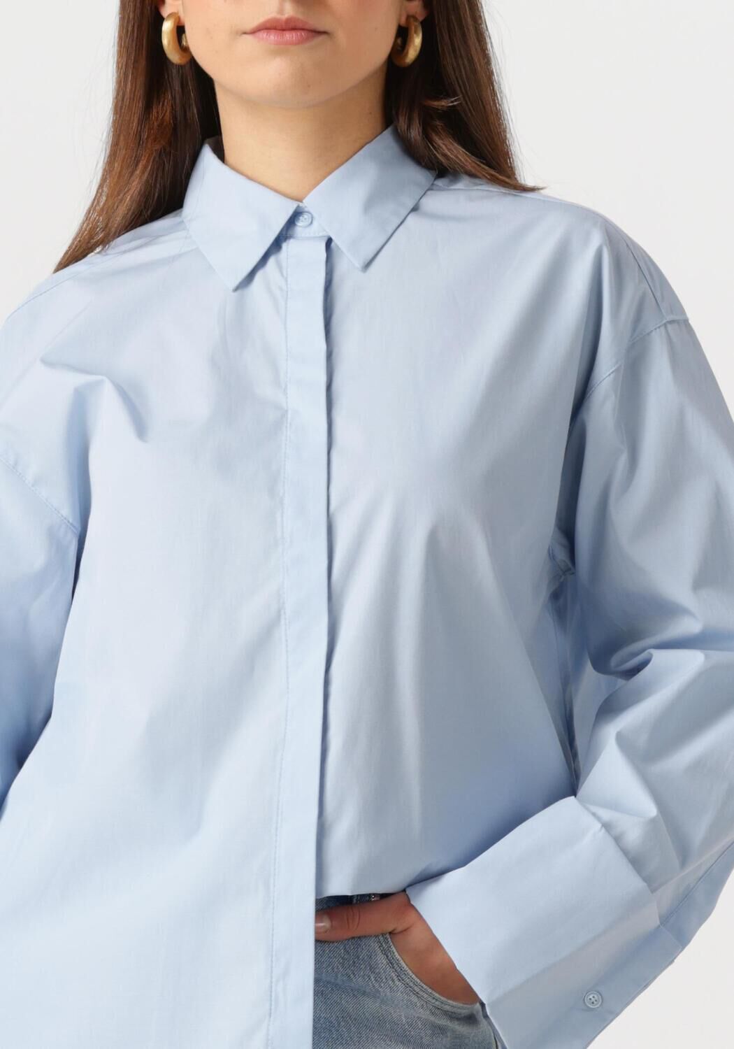 MSCH COPENHAGEN Dames Blouses Mscherina Zenika Shirt Blauw
