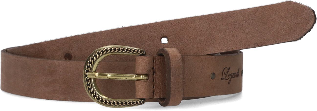 Legend Taupe Suede Chain Riem Beige Dames