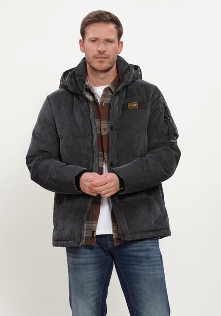 Antraciet PME LEGEND Gewatteerde jas SEMI LONG JACKET GOBBLER - large