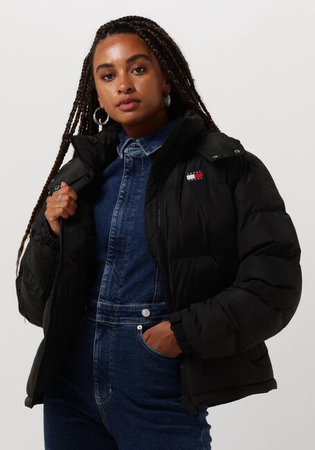 Zwarte TOMMY JEANS Gewatteerde jas TJW ALASKA PUFFER EX - large