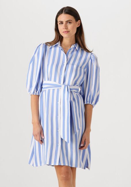 Lichtblauwe JANICE Midi jurk GAVIN - large