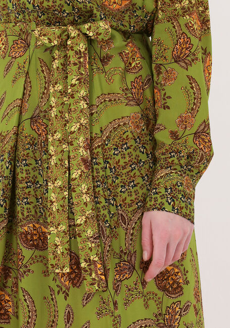 Groene VANILIA Maxirok LONG PRINTED WRAP SKIRT - large