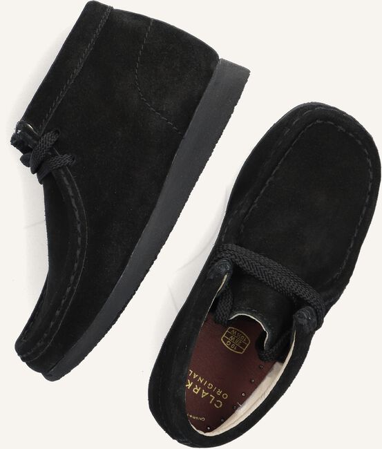 Zwarte CLARKS ORIGINALS Veterschoenen WALLABEE KIDS Zwarte CLARKS ORIGINALS Veterschoenen WALLABEE KIDS - large