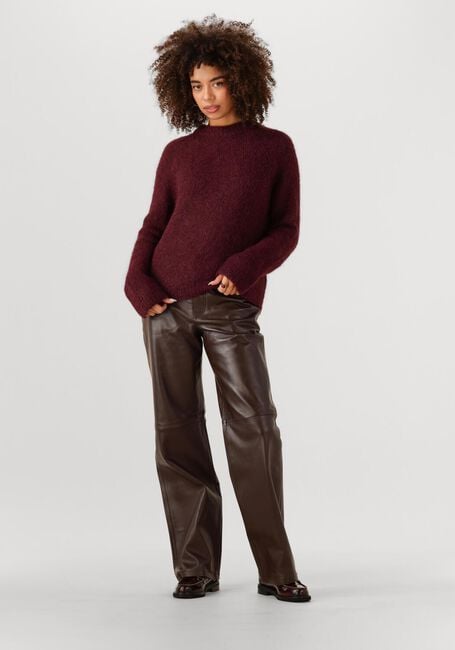 Bordeaux SELECTED WOMEN Trui SLFGABELLA LS KNIT BOW O-NECK Bordeaux SELECTED WOMEN Trui SLFGABELLA LS KNIT BOW O-NECK - large