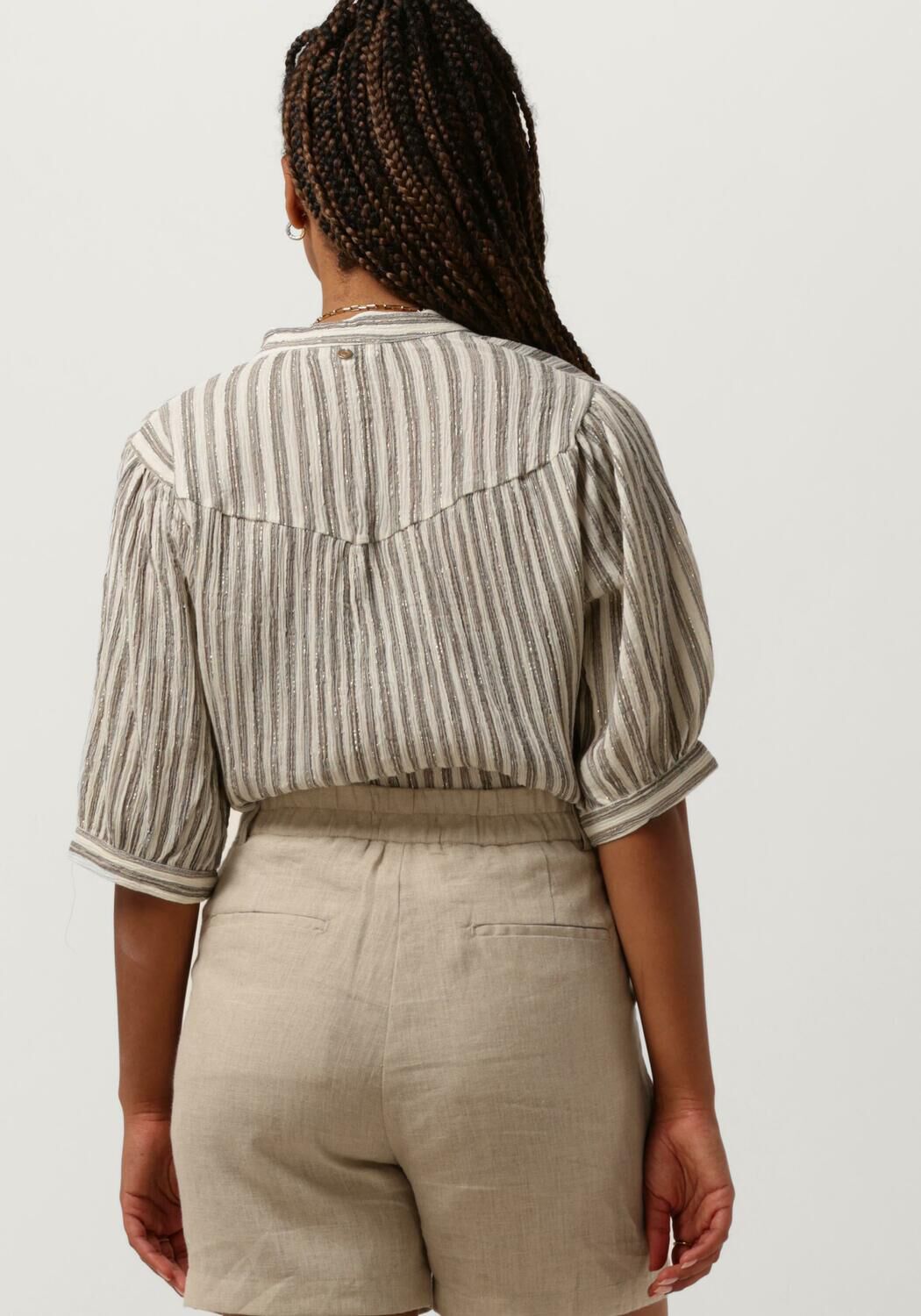 CIRCLE OF TRUST Dames Blouses Quinn Blouse Wit