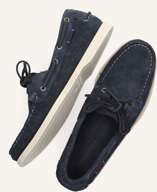 Blauwe SEBAGO Mocassins PORTLAND Blauwe SEBAGO Mocassins PORTLAND - large
