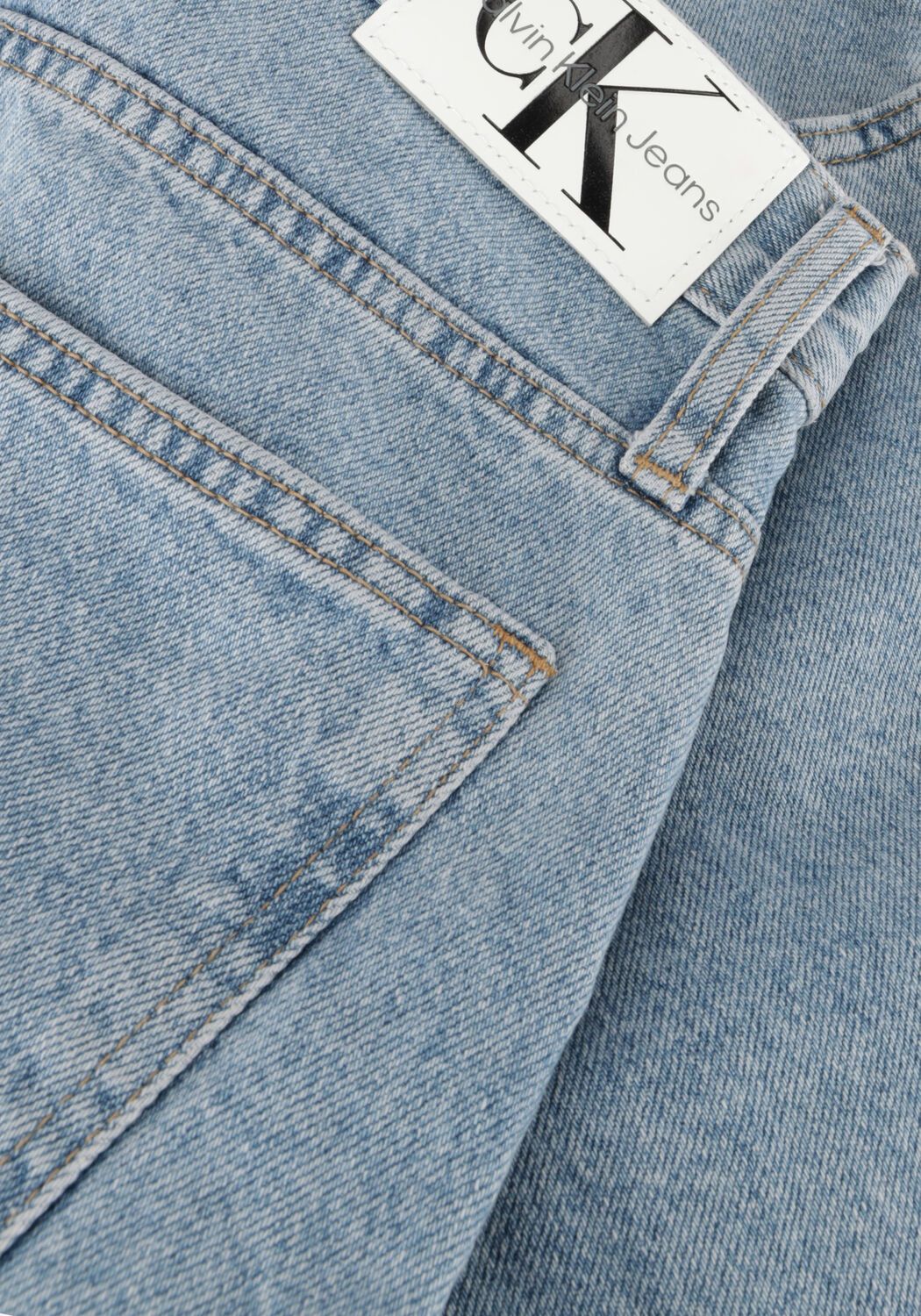 Blauwe CALVIN KLEIN Shorts MOM SHORT - large