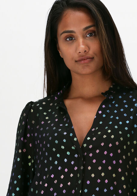 Zwarte NEO NOIR Midi jurk BLUNT DRESS - large