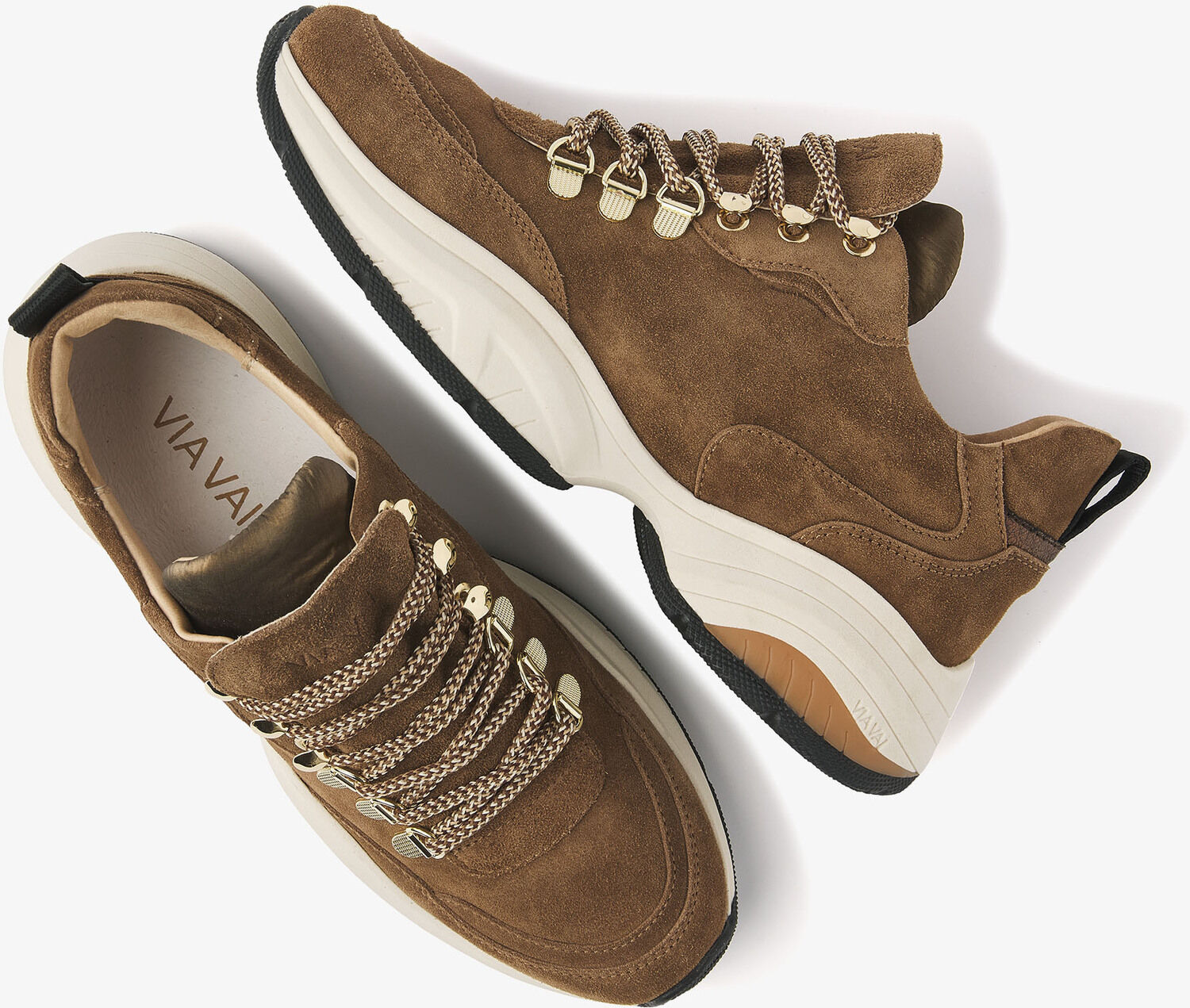 Via vai sales bruine sneakers