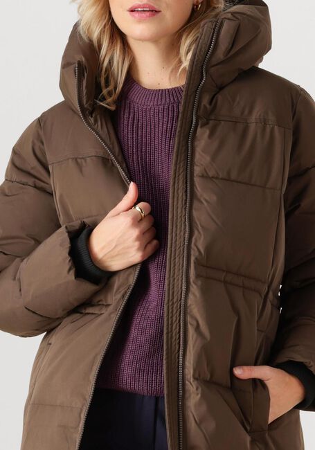 Bruine MSCH COPENHAGEN Gewatteerde jas MSCHZALA PAVINARIA JACKET - large