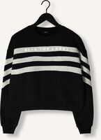 Zwarte ALIX THE LABEL Sweater LADIES KNITTED CROPPED SWEATER Zwarte ALIX THE LABEL Sweater LADIES KNITTED CROPPED SWEATER - medium