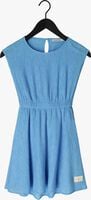 Blauwe CALVIN KLEIN Mini jurk CRINKLE SS FIT FLARE DRESS - medium