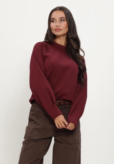 Bordeaux SELECTED WOMEN Sweater SLWLYA LS SWEAT - large