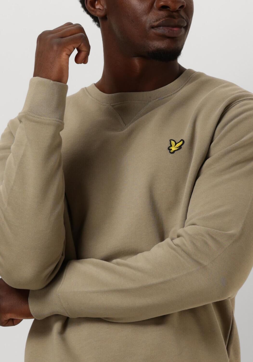 LYLE & SCOTT Heren Truien & Vesten Crew Neck Groen