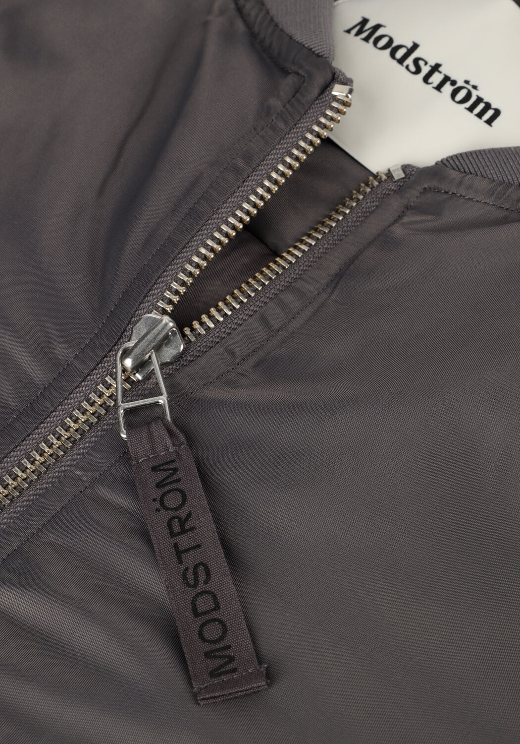 Grijze MODSTR&Ouml;M Jack JEROMOMD BOMBER JACKET - large