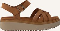 Cognac TIMBERLAND Platte sandalen SAFARI DAWN - medium