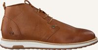 Cognac REHAB Hoge sneakers NAZAR LTHR VINTAGE - medium