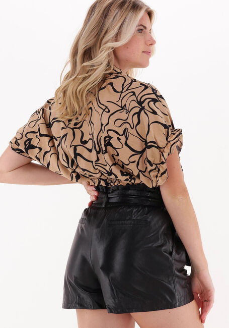 Camel OBJECT Blouses TIANA SS SHIRT - large
