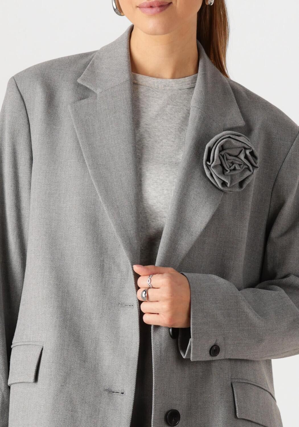 EDITED Dames Blazers Kainoa Blazer With Brooch Grijs