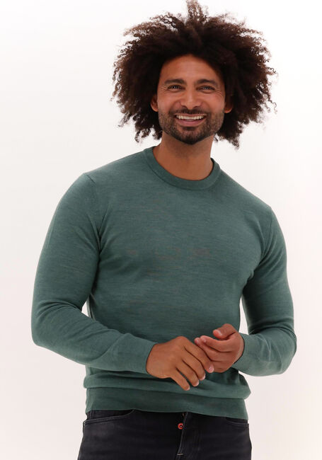 Groene SCOTCH & SODA Trui CREWNECK PULLOVER - large