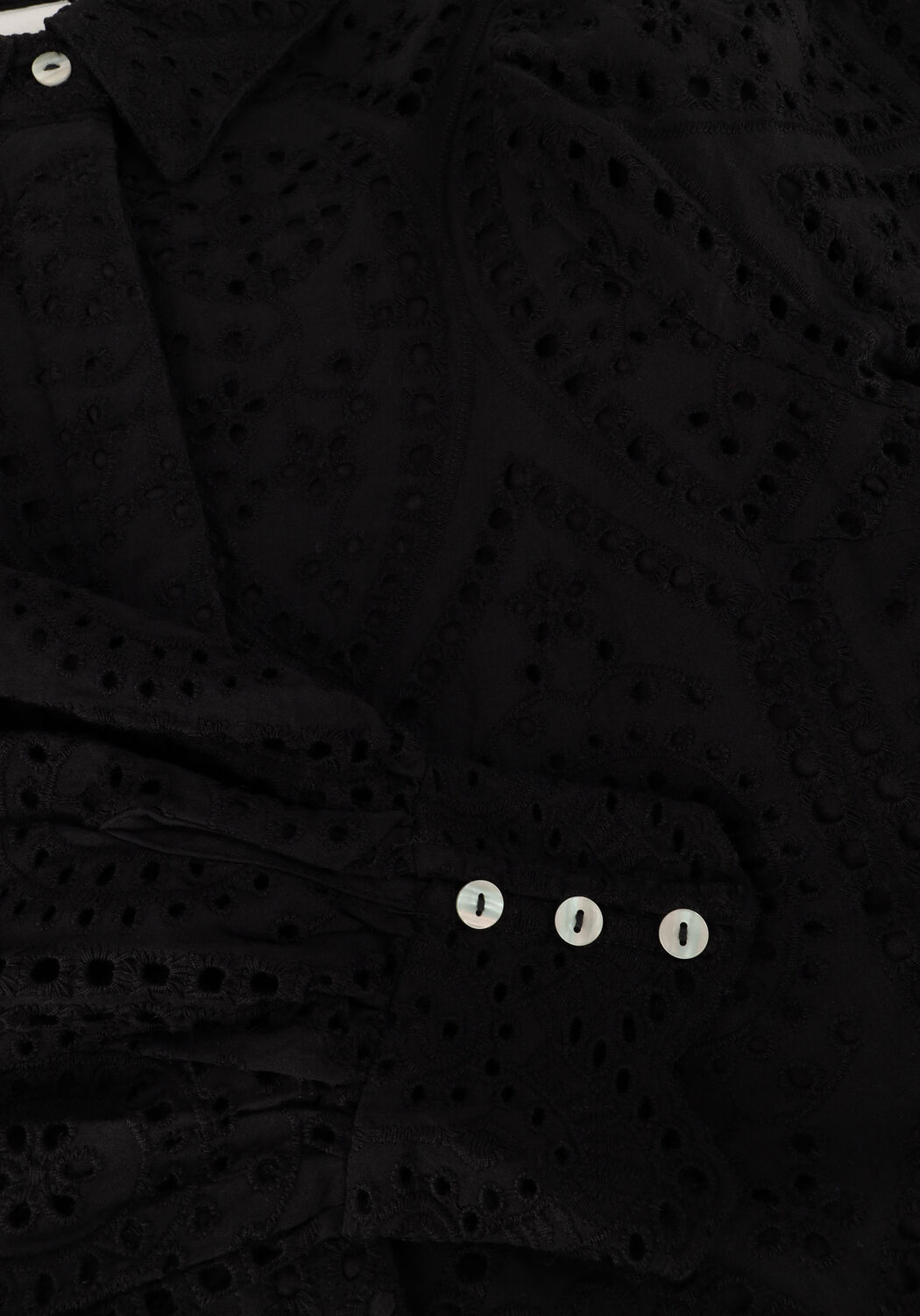 Zwarte Y.A.S. Mini jurk YASHOLI LS BELT DRESS - large