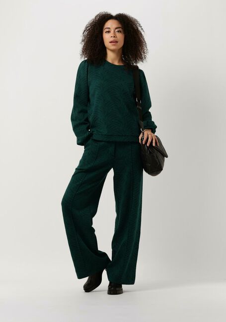 Groene JANSEN AMSTERDAM Pantalon MARISSA - large