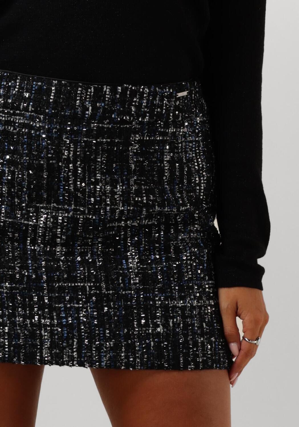 LIU JO Dames Rokken Gonna Mini Boucle Blauw