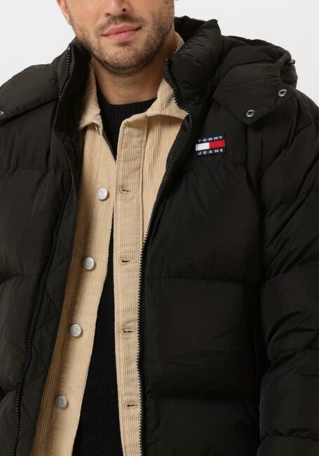 Zwarte TOMMY JEANS Gewatteerde jas TJM ALASKA PUFFER - large