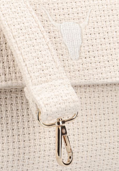 Creme ALIX THE LABEL Schoudertas LADIES KNITTED SMALL CROCHET BAG - large