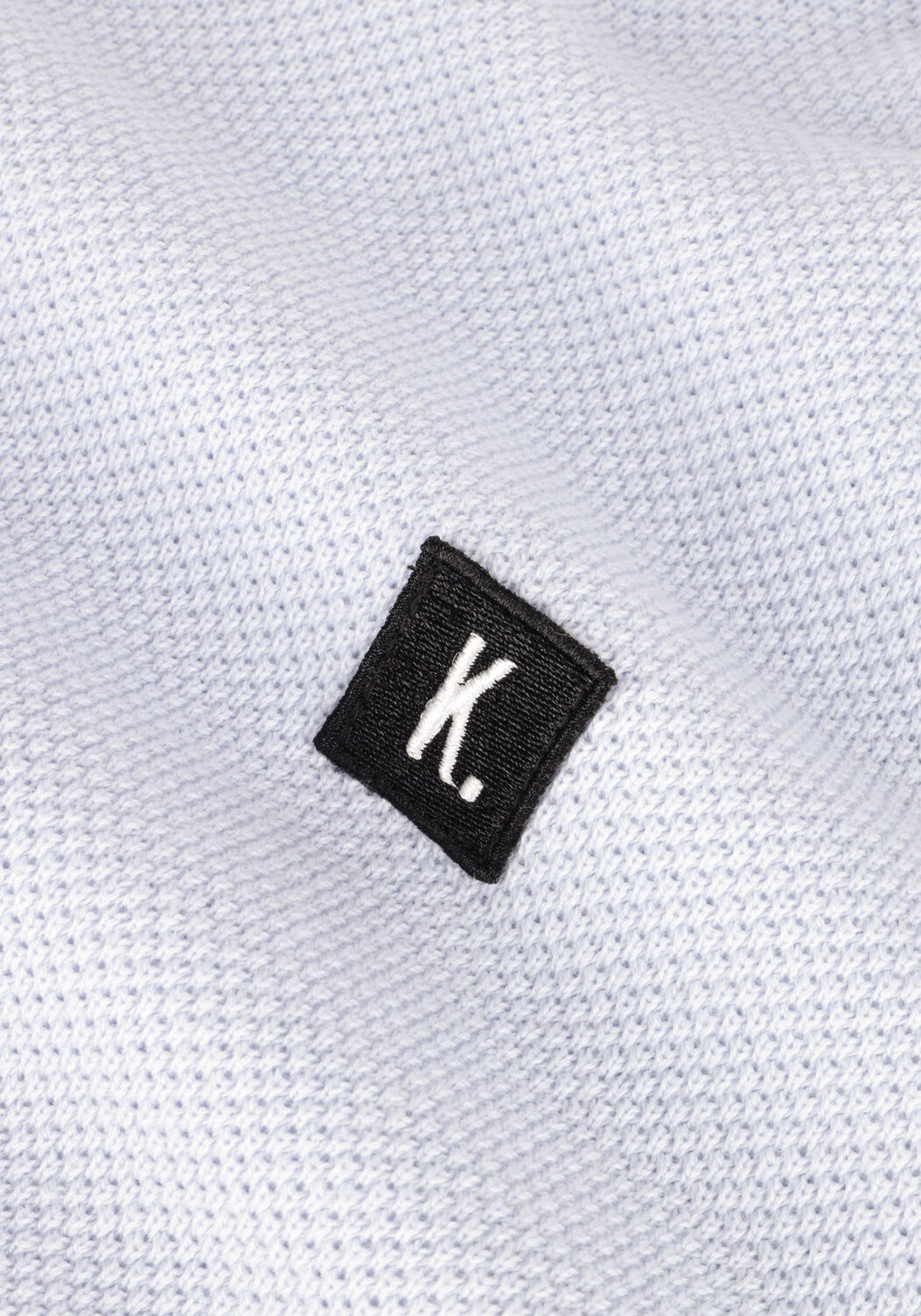 Blauwe KULTIVATE Trui KN STRUCTURE MOCK - large