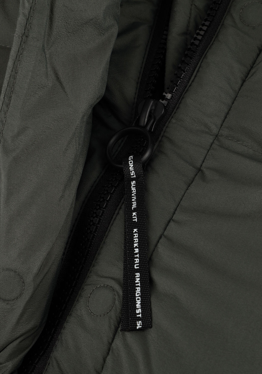 Groene KRAKATAU Gewatteerde jas QW503 - large