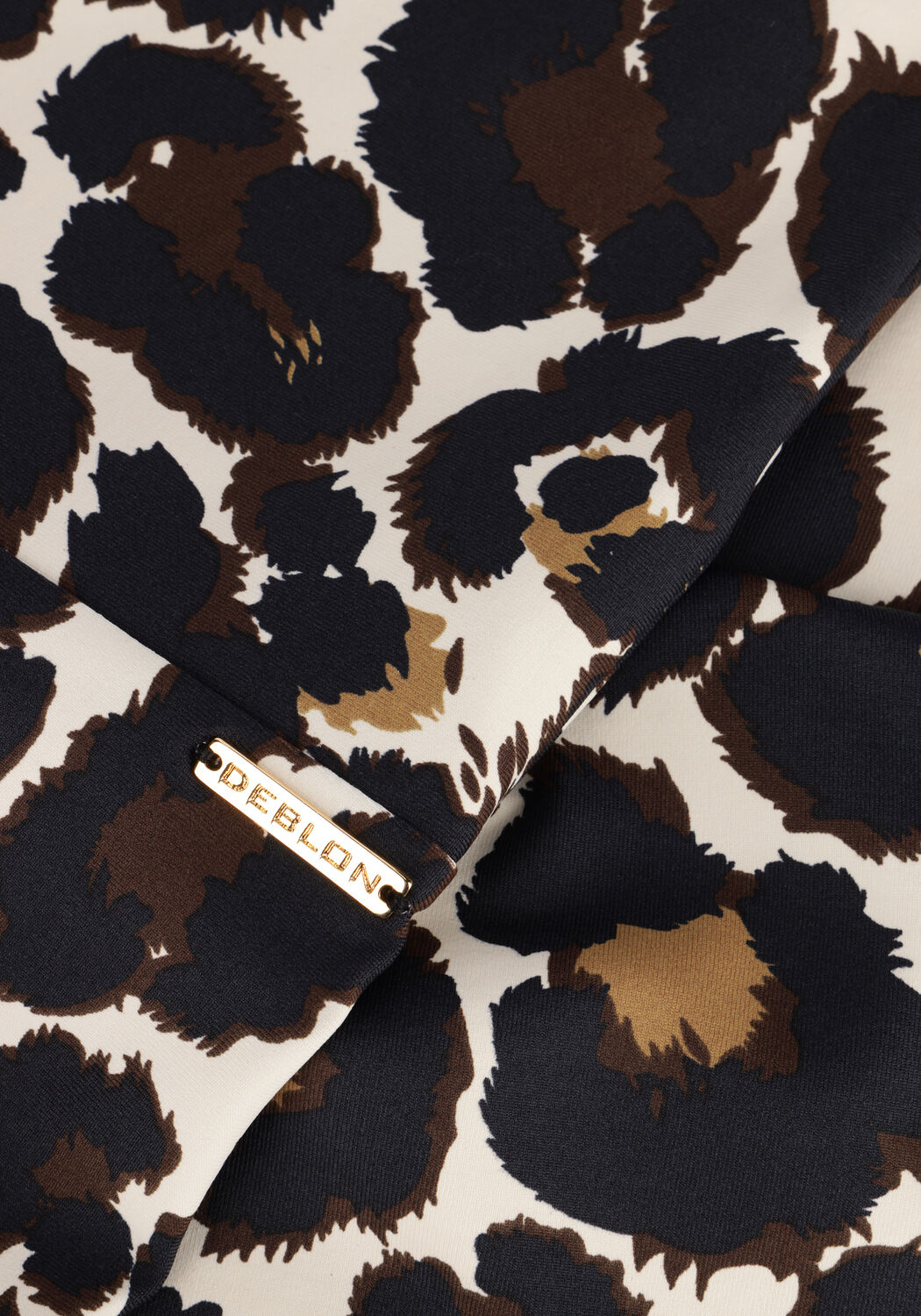 Zwarte DEBLON SPORTS Legging CLASSIC LEGGINGS HIGH WAISTBAND - large