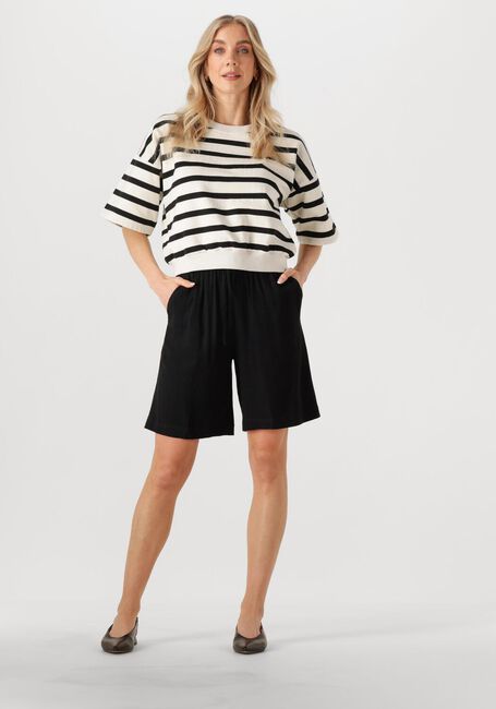 Zwarte SELECTED FEMME Broeken SLFVIVA MW SHORTS - large