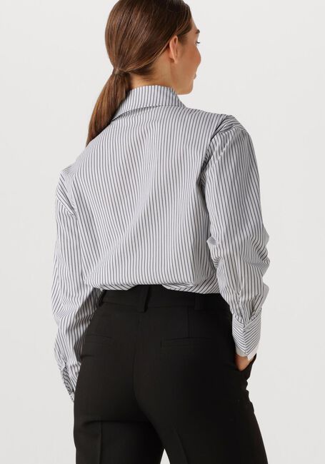 Grijze JANSEN AMSTERDAM Blouses ALEXIS BLOUSE CS1 718 SEQUIN PLAQUET - large