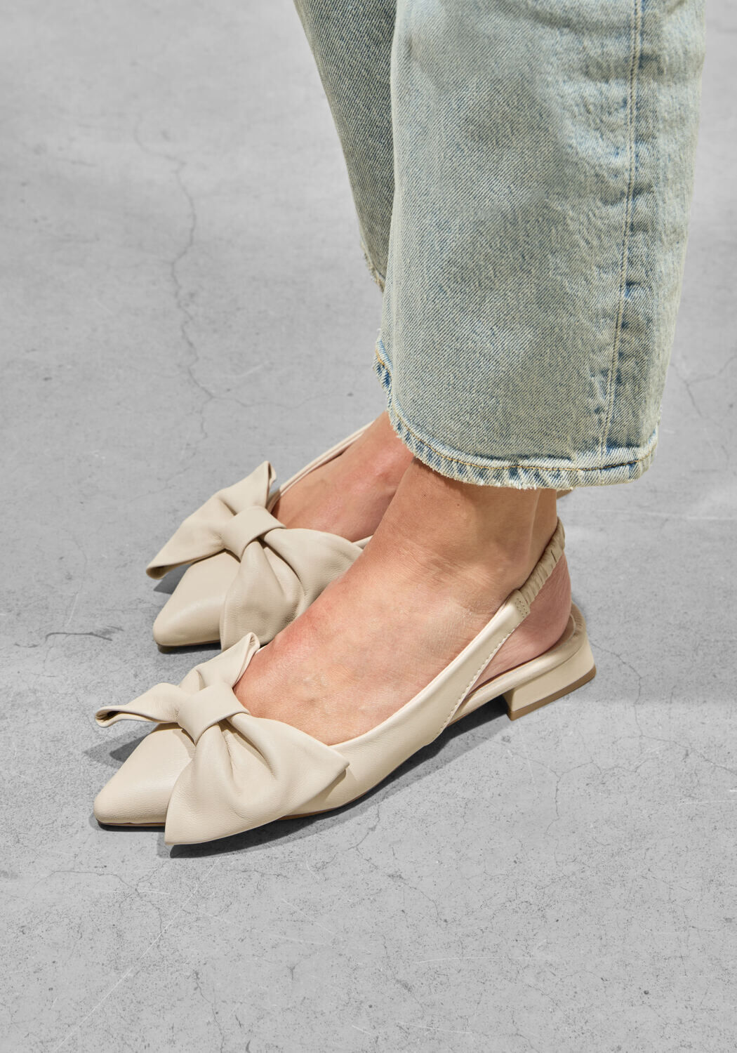 Beige STEFANO LAURAN Slingbacks MIRELLA - medium