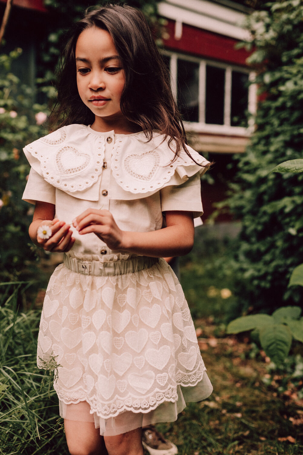 Gebroken wit BAJE STUDIO Minirok ALVIDE - large