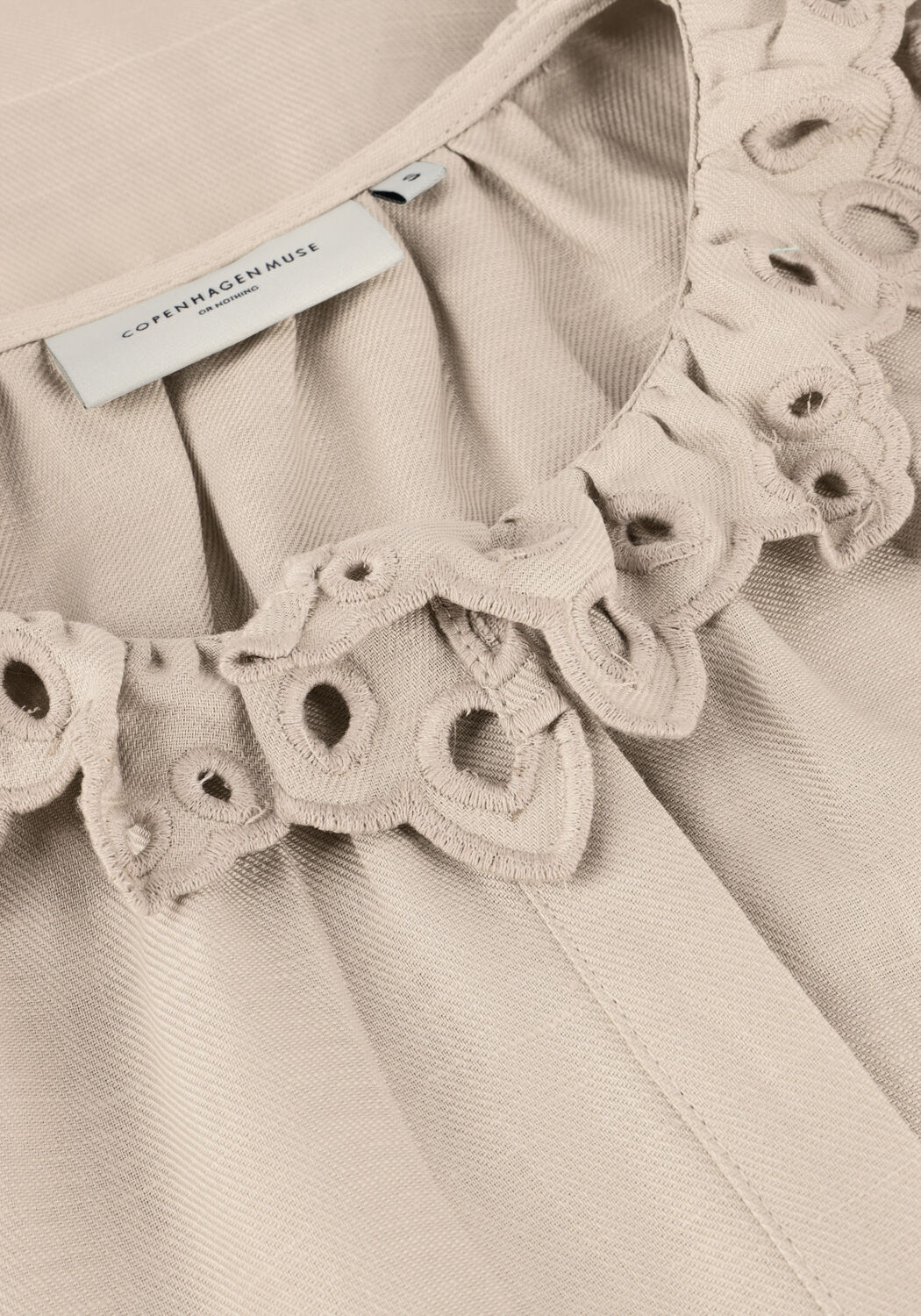 Beige COPENHAGEN MUSE Blouses NATULI SHIRT - large