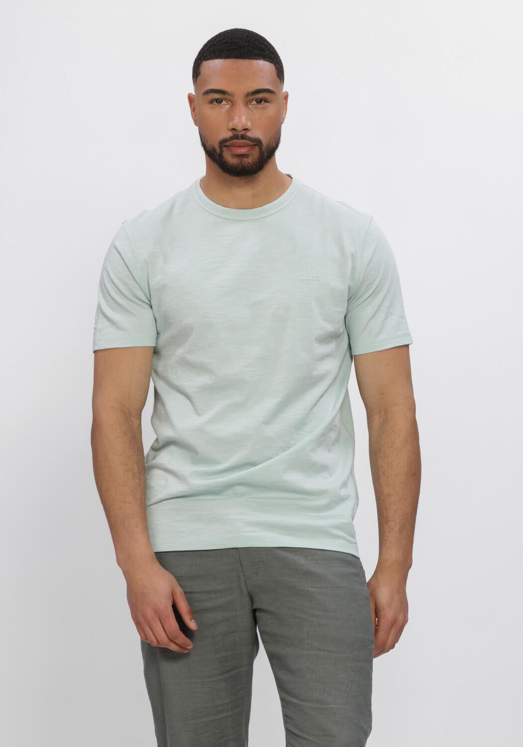 Groene BOSS ORANGE T-shirt TEGOOD - large