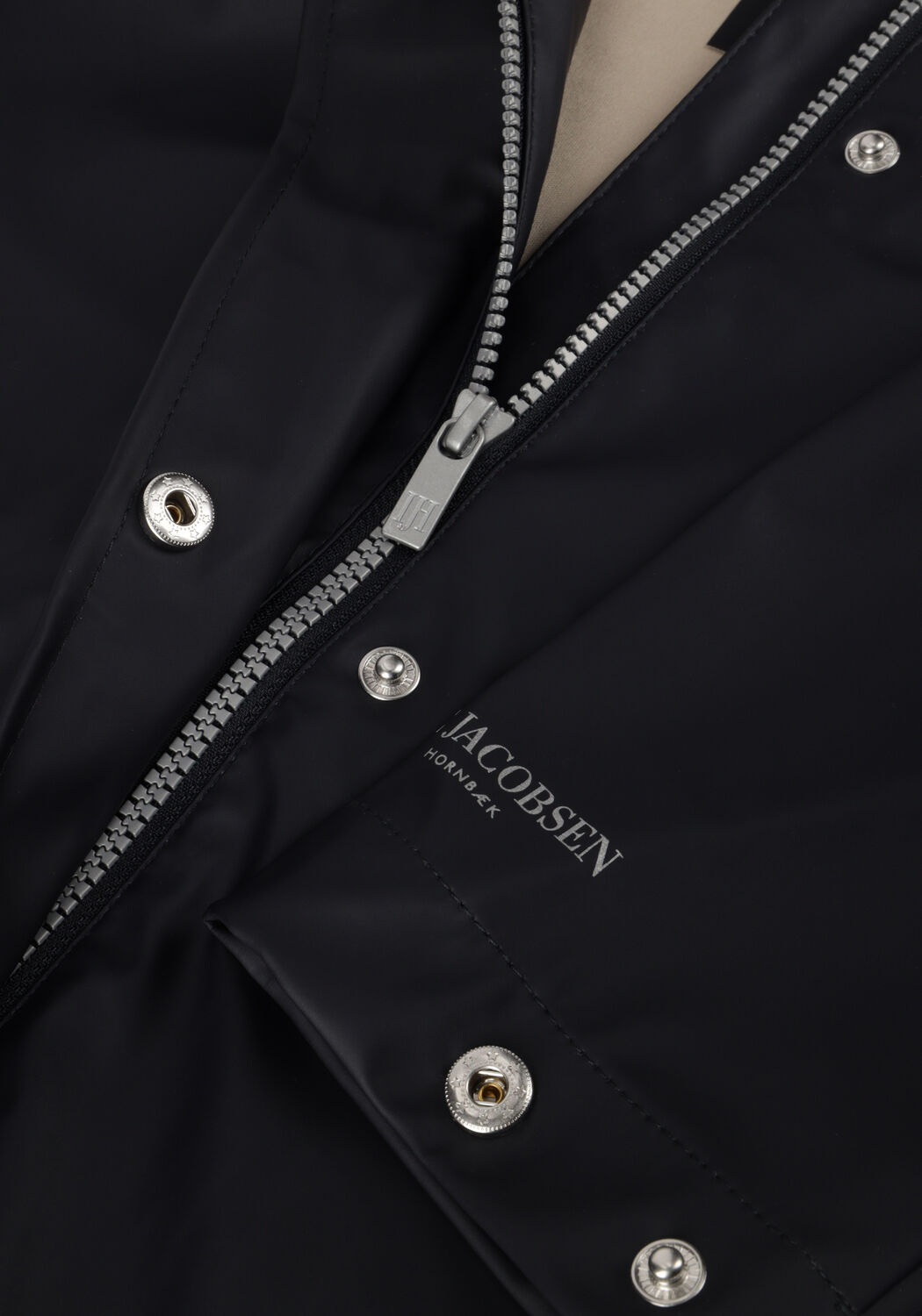 Donkerblauwe ILSE JACOBSEN Regenjas RAIN 228 - large