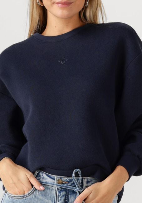 Donkerblauwe SUMMUM Trui SWEATSHIRT SOFT SWEAT - large