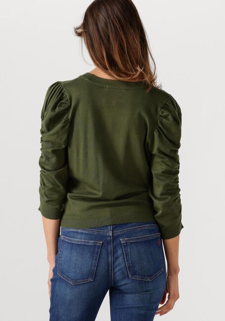 Donkergroene MINUS Vest SEANA KNIT CARDIGAN - large