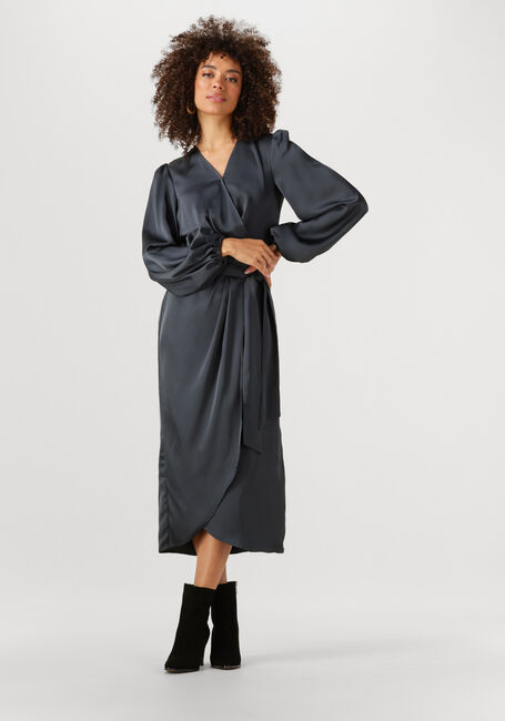 Antraciet NOTRE-V Midi jurk NV-GEMA - large