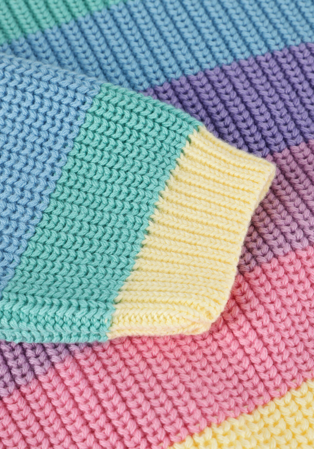 Multi YUKI KIDSWEAR Trui STRIPES SWEATER - large