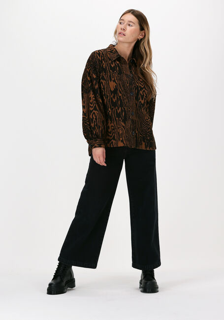 Bruine MODSTRÖM Blouses MATEO PRINT SHIRT Bruine MODSTRÖM Blouses MATEO PRINT SHIRT - large
