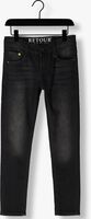 Grijze RETOUR Slim fit jeans LUIGI CHARCOAL GREY - medium