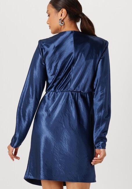 Donkerblauwe Y.A.S. Mini jurk YASGISELA LS DRESS - large