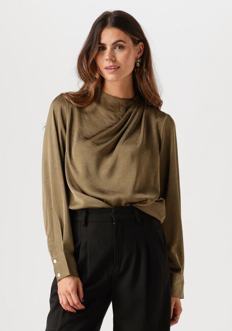 Groene Y.A.S. Blouses YASCAPELA LS TOP - large
