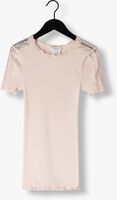 Lichtroze ROSEMUNDE T-shirt BENITA SILK T-SHIRT W/ LACE