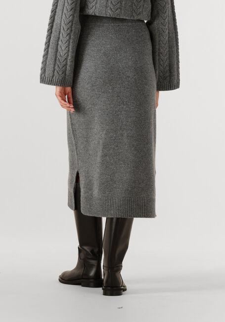 Grijze MOS MOSH Maxirok MMBRYNDIS KNIT SKIRT - large